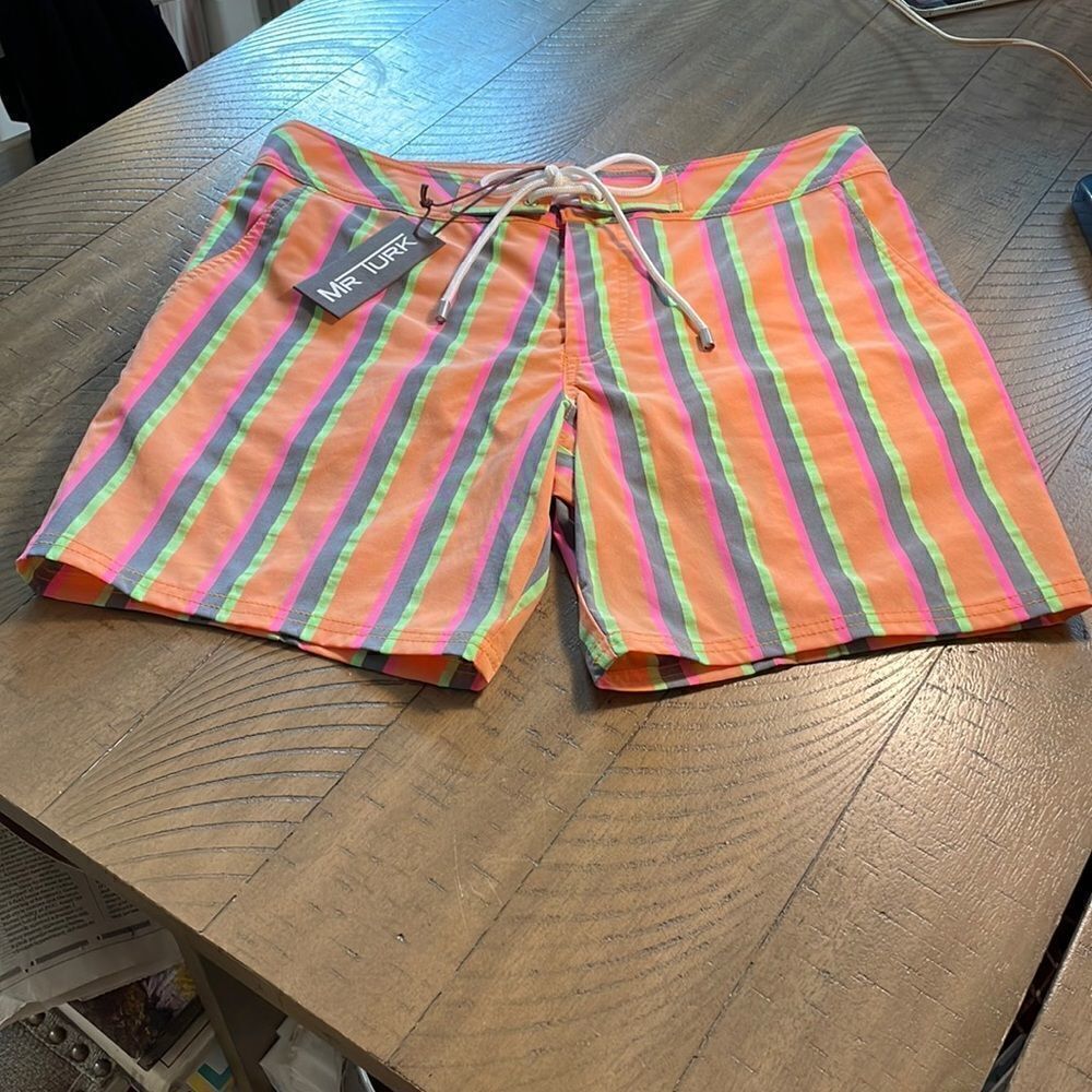 NWT San Simeon Swimming Trunks Board Shorts with 3 Pockets! Ready for vacation.